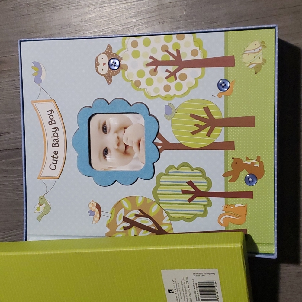 Baby Boy Memory Box | Woodland / Forest Theme | Brand New
